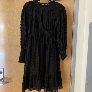 Gorgeous Black Silk Proenza Schouler Dress Sz 4